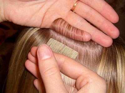 Ленточная технология наращивания волос